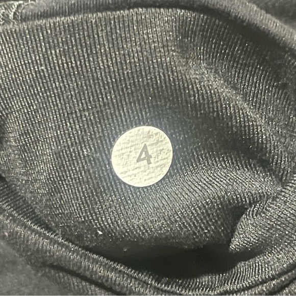 Lululemon Rehearsal Crop Black Leggings Size 4 - Picture 13 of 13
